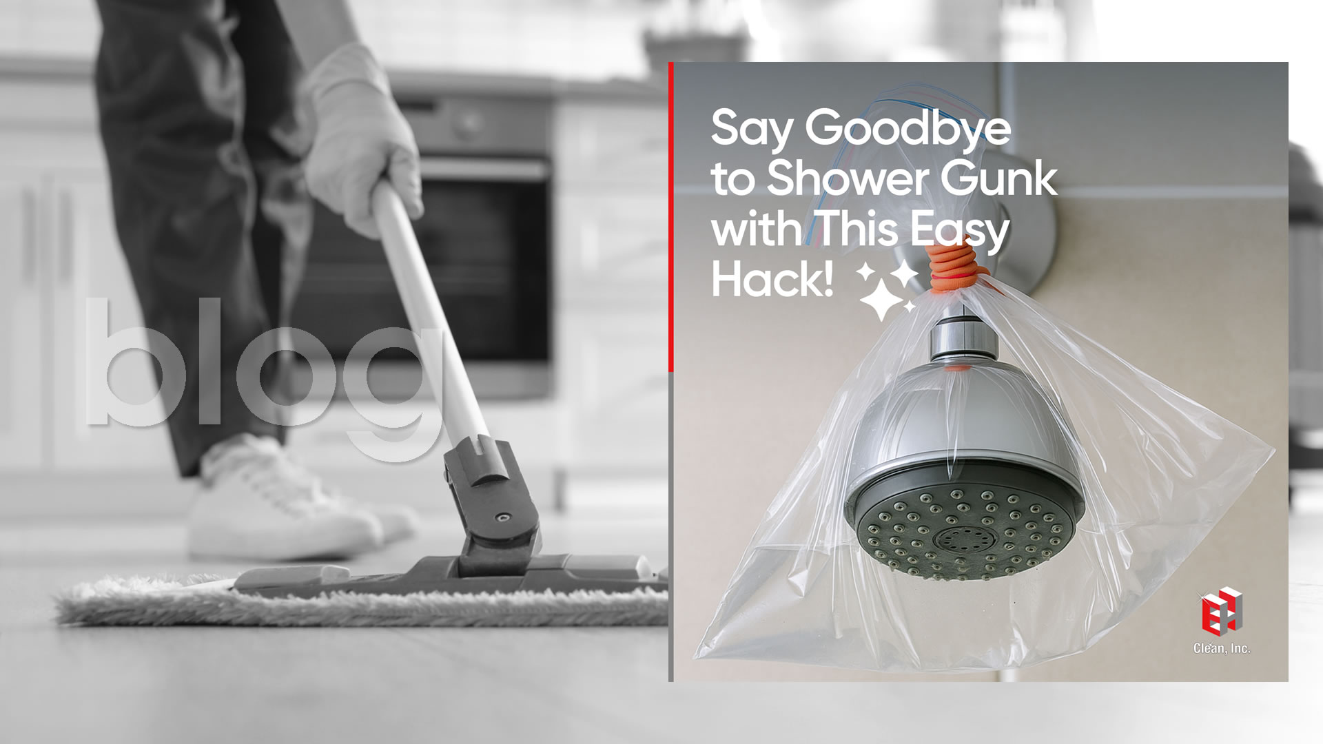 Say Goodbye to Shower Gunk with This Easy Hack | EH Clean, Inc.