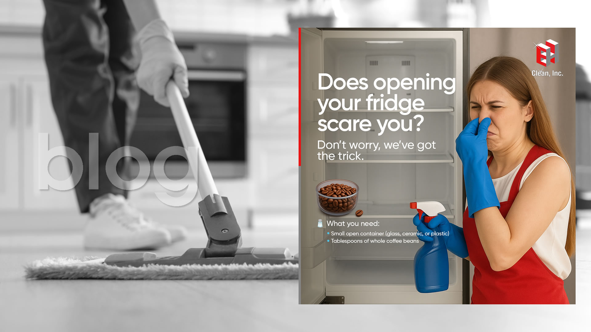 Say Goodbye to Refrigerator Odors with Coffee Beans | EH Clean, Inc.