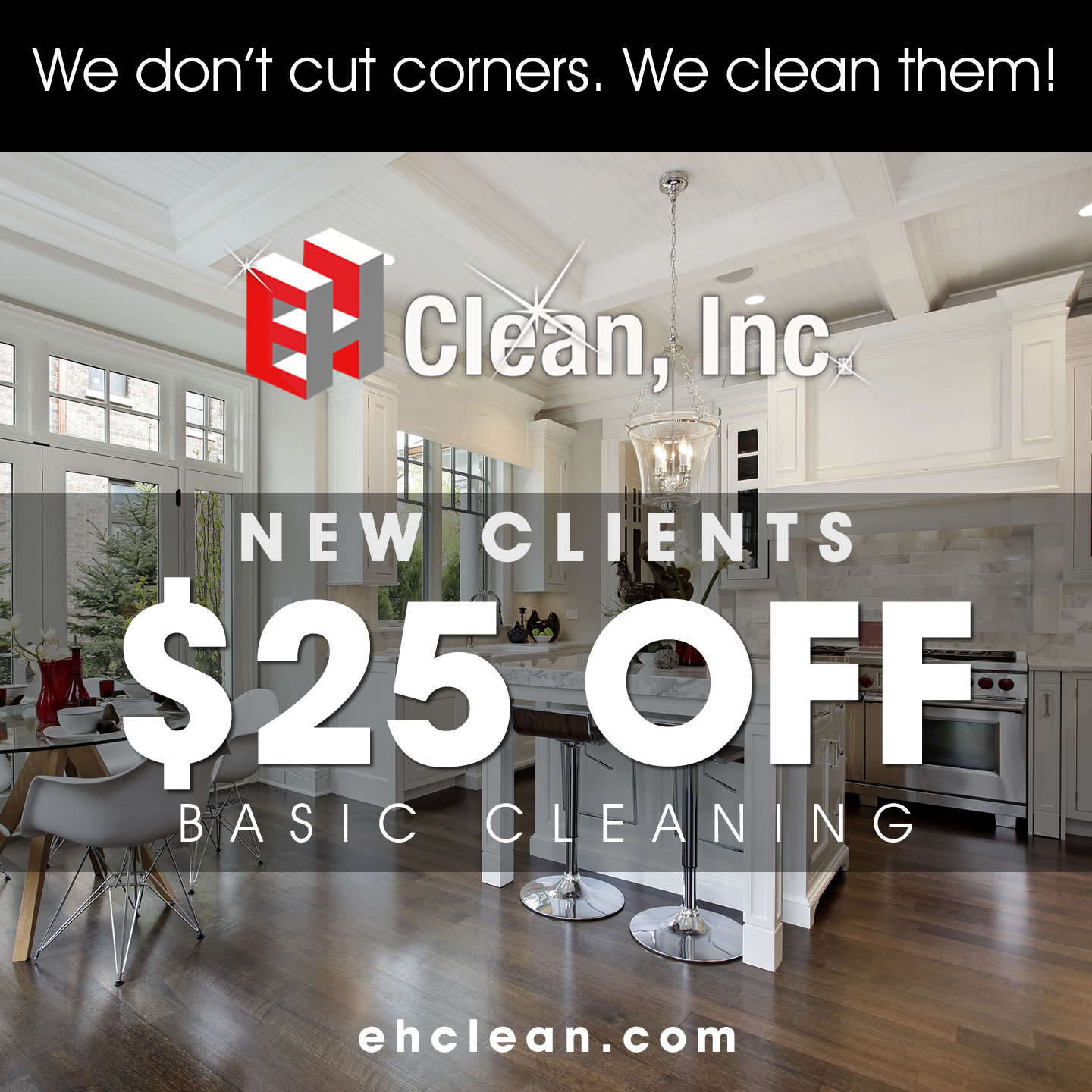 Basic Cleaning Services | EH Clean, Inc.
