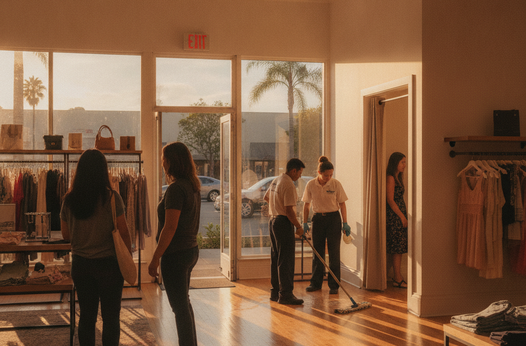 How Do Walnut Creek and Concord Retail Stores Stay Clean Without Disrupting Business Hours?