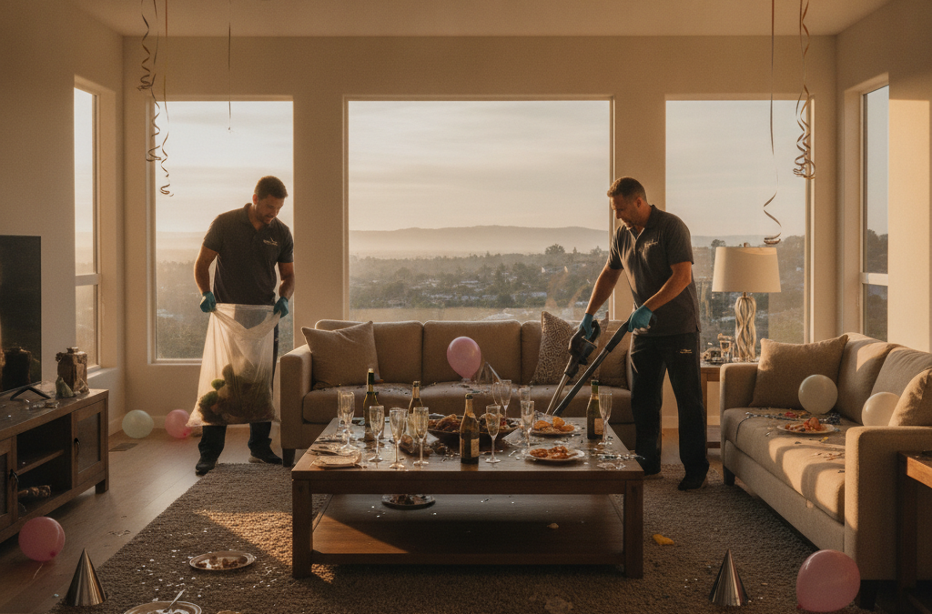 What Should You Expect from Post-Party Cleaning in Concord? A Practical Guide for Homeowners and Event Hosts